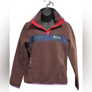 Cotopaxi Teca Brown Fleece Pullover